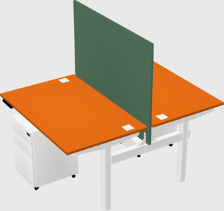 Shared electric desk
