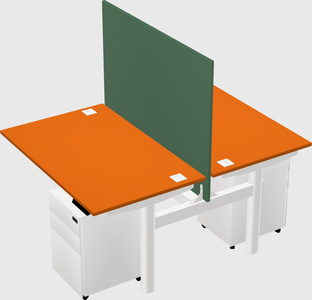 Shared electric desk