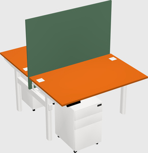 Shared electric desk