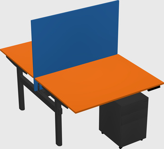 Shared electric desk