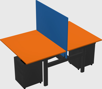 Shared electric desk