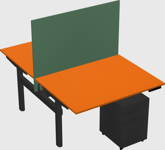 Shared electric desk