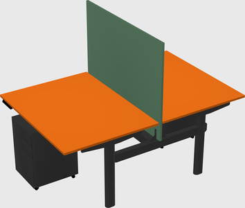 Shared electric desk