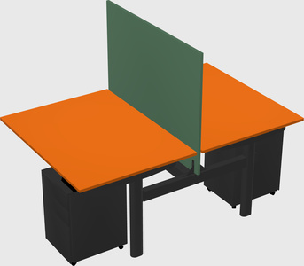 Shared electric desk