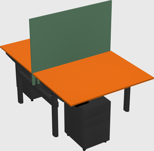 Shared electric desk