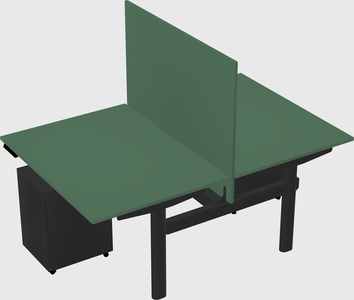Shared electric desk