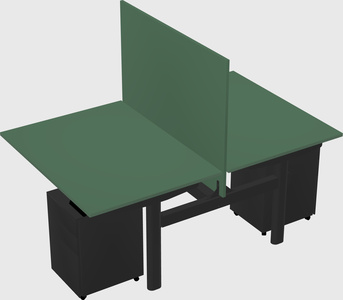 Shared electric desk