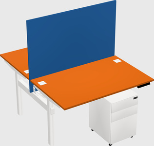 Shared electric desk