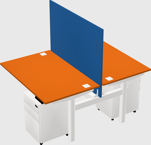 Shared electric desk