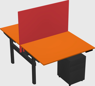 Shared electric desk