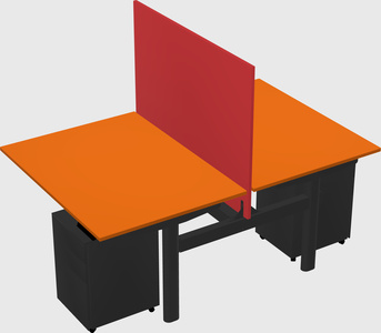 Shared electric desk