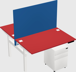 Shared electric desk