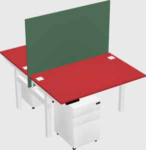 Shared electric desk