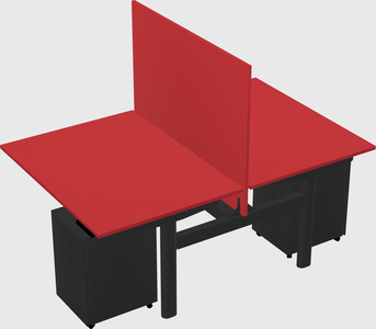 Shared electric desk