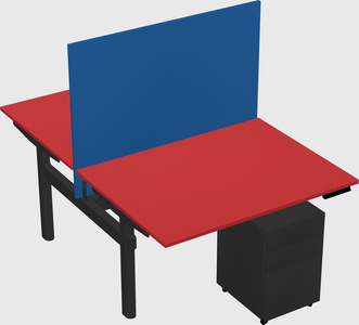 Shared electric desk