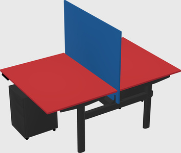 Shared electric desk