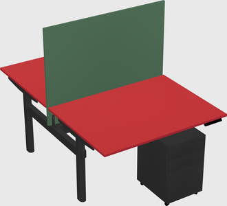 Shared electric desk