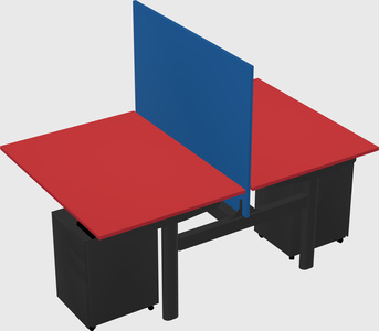 Shared electric desk