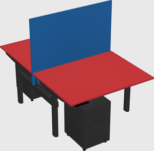 Shared electric desk