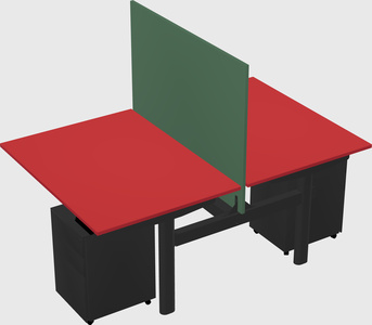 Shared electric desk