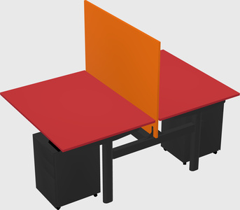 Shared electric desk