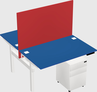 Shared electric desk