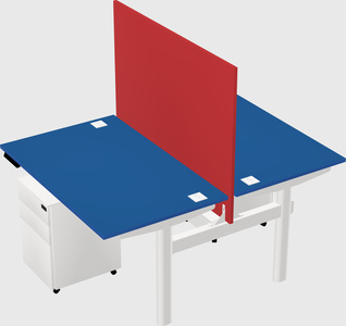 Shared electric desk