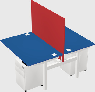 Shared electric desk