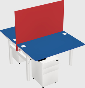 Shared electric desk