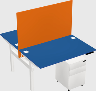 Shared electric desk