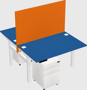 Shared electric desk