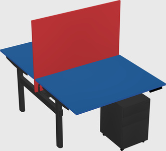 Shared electric desk
