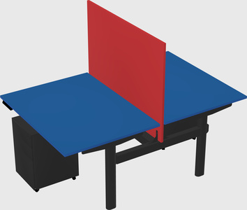 Shared electric desk