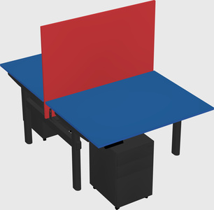 Shared electric desk
