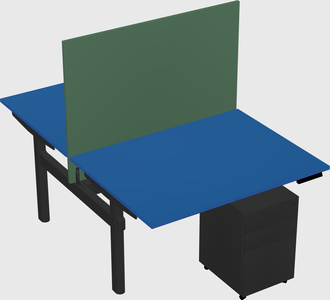 Shared electric desk