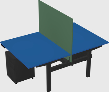 Shared electric desk