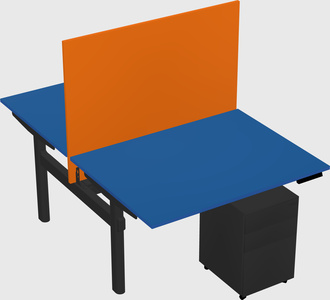 Shared electric desk