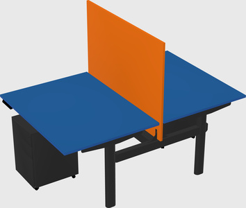 Shared electric desk