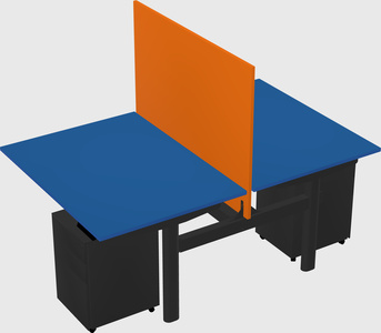 Shared electric desk
