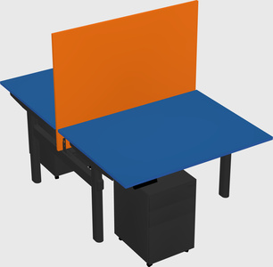 Shared electric desk