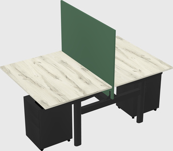 Shared electric desk