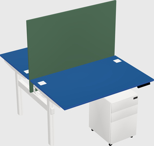 Shared electric desk