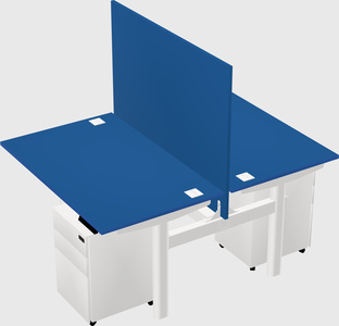 Shared electric desk