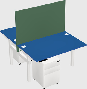 Shared electric desk