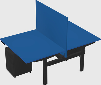 Shared electric desk