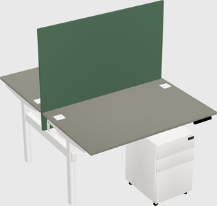 Shared electric desk