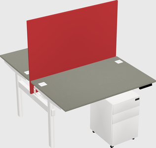 Shared electric desk