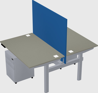 Shared electric desk