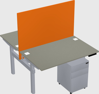 Shared electric desk