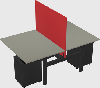 Shared electric desk